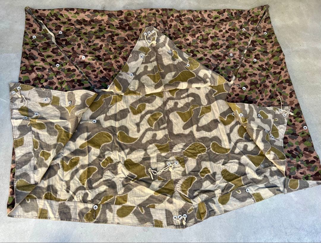 ガウーショページ 2枚セット オーストリア軍 ツェルトバーン テント