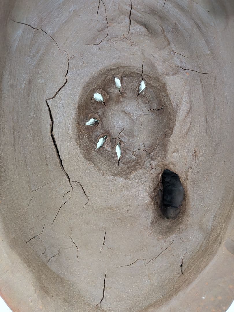 備前焼 龍彫伏香炉（大） 香爐 香道具 茶道具 置物 竜 尤 ドラゴン お香