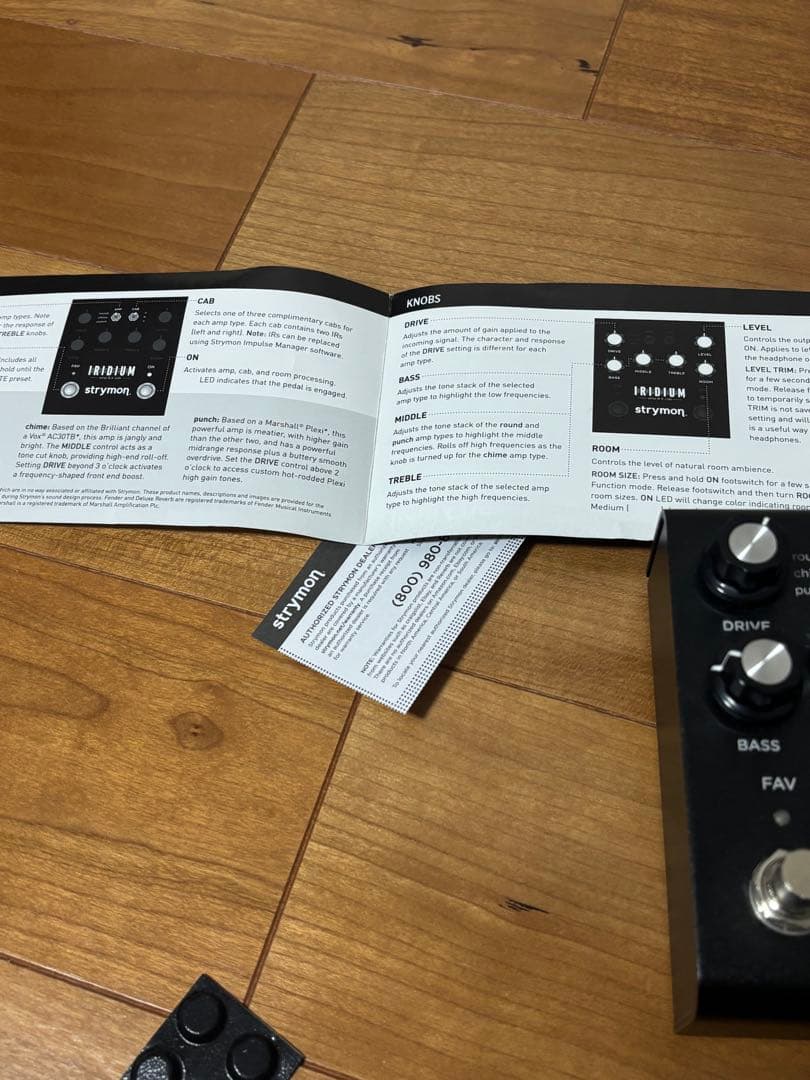 Strymon Iridium AMP&IR CAB エミュレーター/プリアンプ