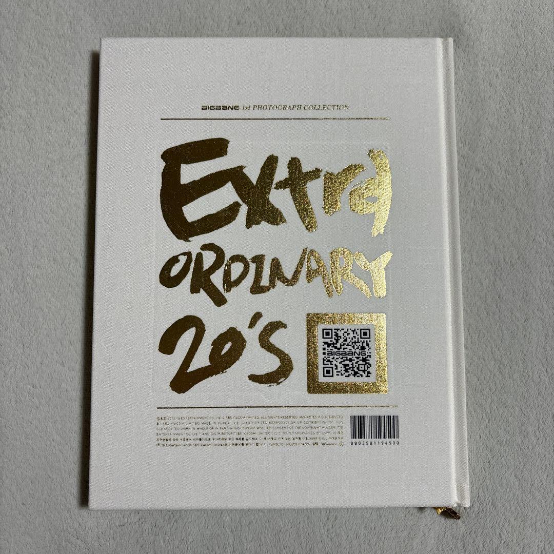 BIGBANG Extraordinary 20's 写真集 韓国盤