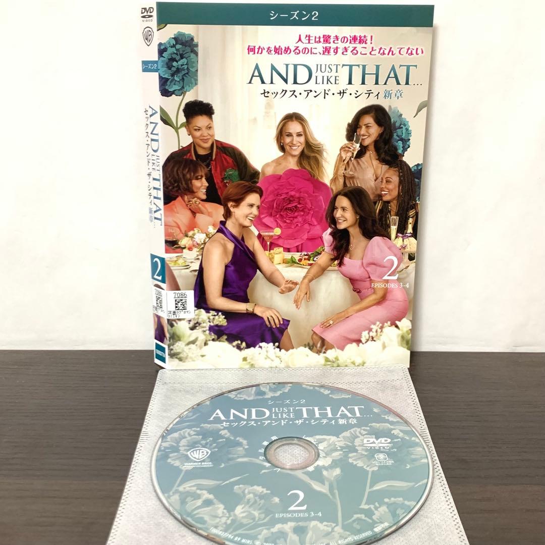 セックス・アンド・ザ・シティ　新章　DVD 全巻（シーズン1＋2)計11枚セット