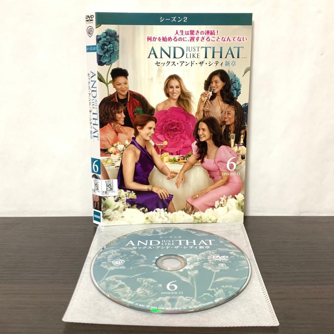 セックス・アンド・ザ・シティ　新章　DVD 全巻（シーズン1＋2)計11枚セット