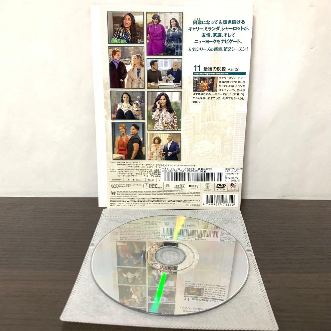 セックス・アンド・ザ・シティ　新章　DVD 全巻（シーズン1＋2)計11枚セット