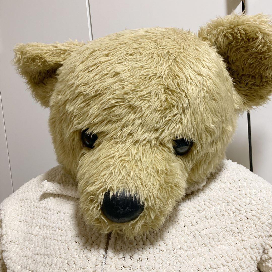 ファースト社　ヴィンテージテディベア　特大クマぬいぐるみ
