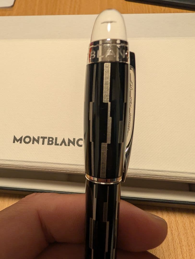 モンブラン限定万年筆 スターウォーカー ブラックミステリー