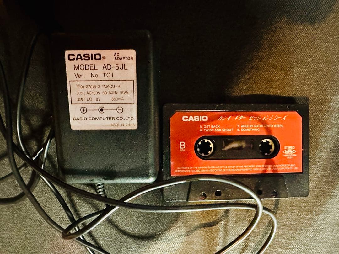 CASIO EG-5 カセットエレキギター