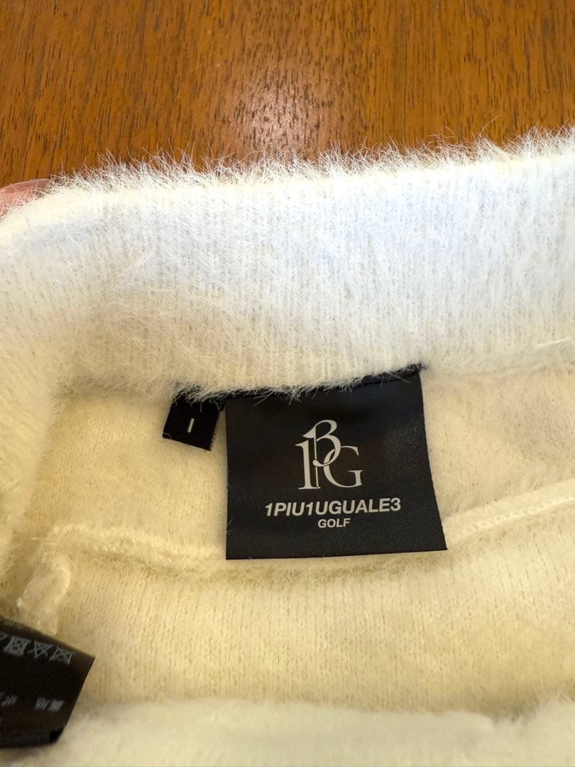 1PIU1UGUALE3 GOLF セーター/スカート/セットアップ ホワイト