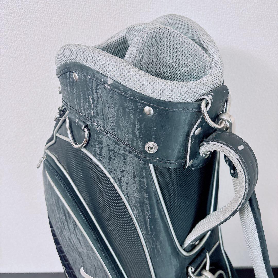 NIKE ナイキ ゴルフ カート型 キャディバッグ 5分割 ブラック 希少モデル