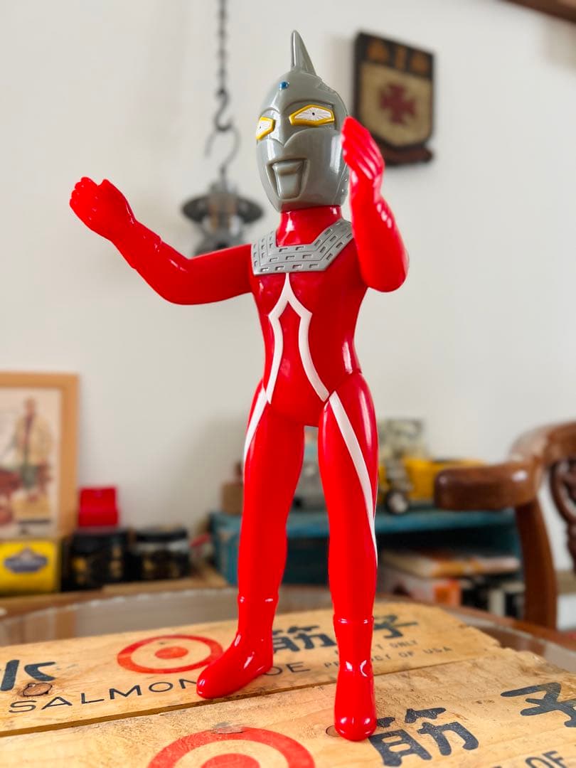 ブルマァク BULLMARK ウルトラセブンＰＯＰＹ版ソフビ