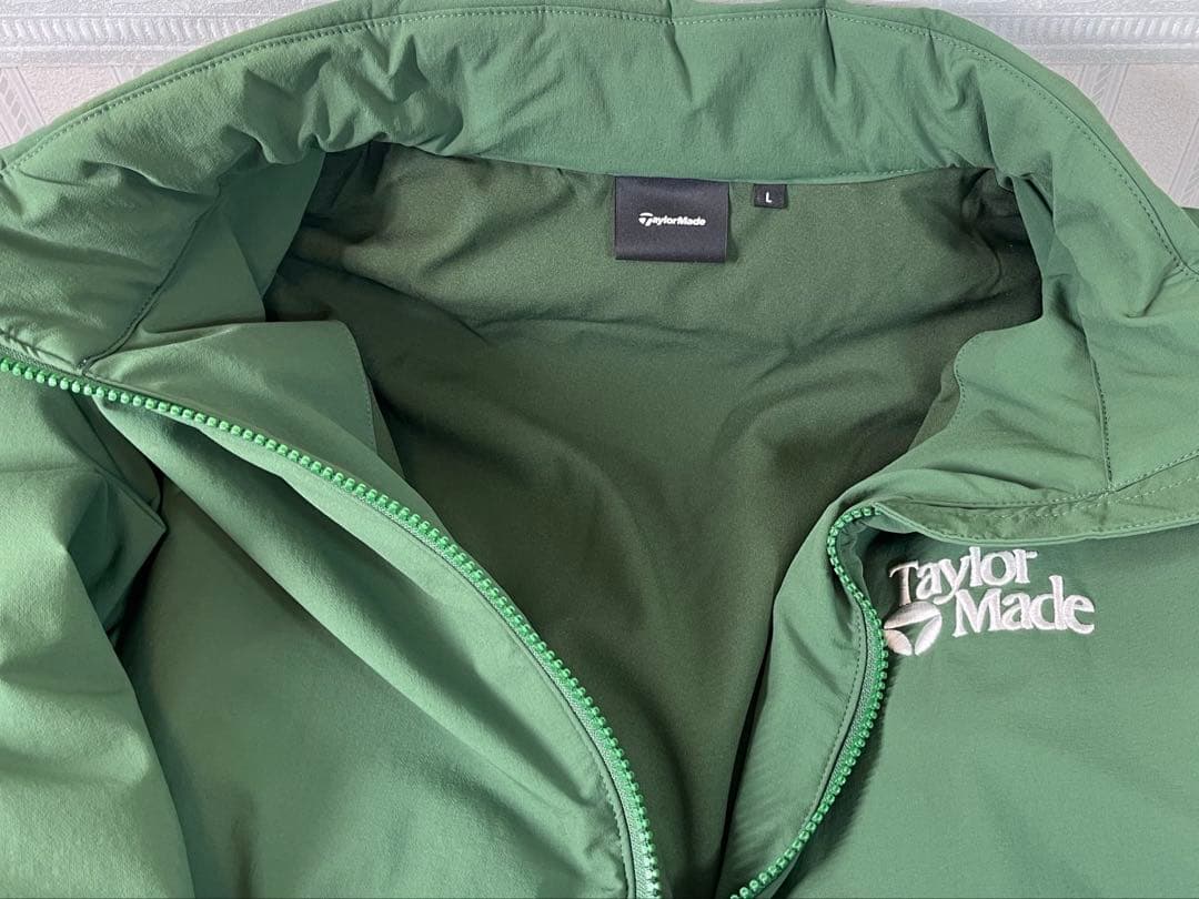 【TaylorMadeGolf】HT インサレーテッドジャケットL グリーン系色