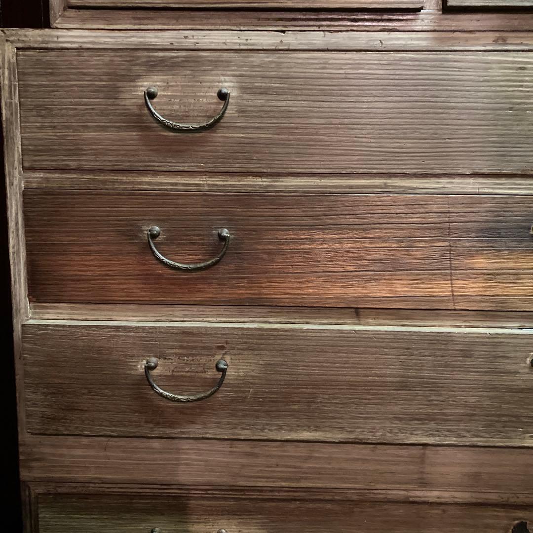 桐タンス　古家具　箪笥　テレビ台　チェスト　アンティーク　レトロ　古民家　岐阜