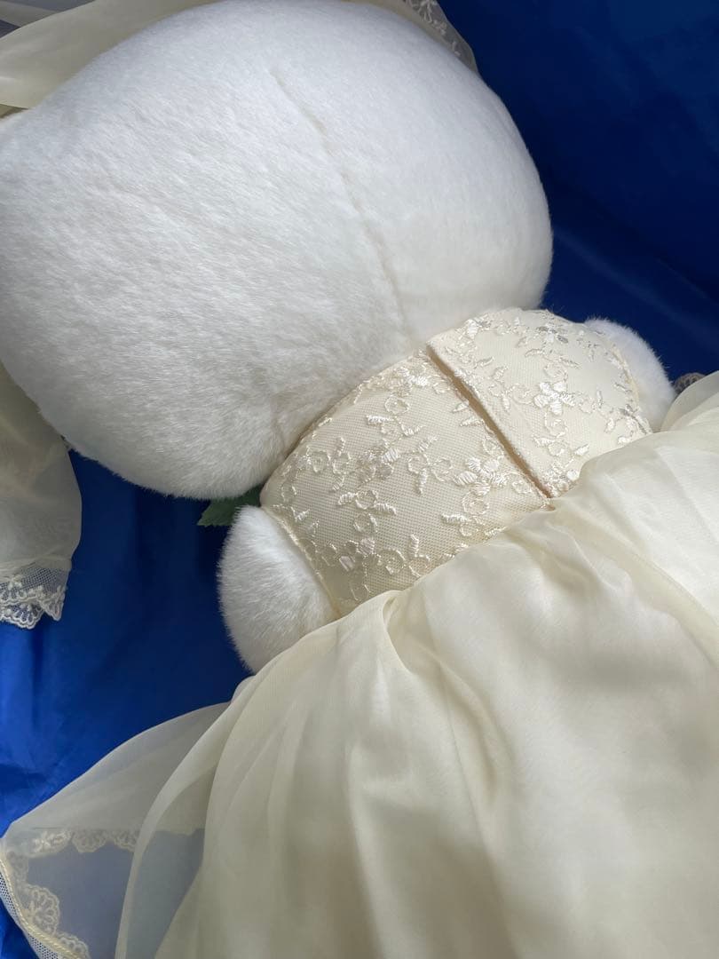 ハローキティ ウエディング マロニエ レトロ ビッグサイズ　激レア　ぬいぐるみ