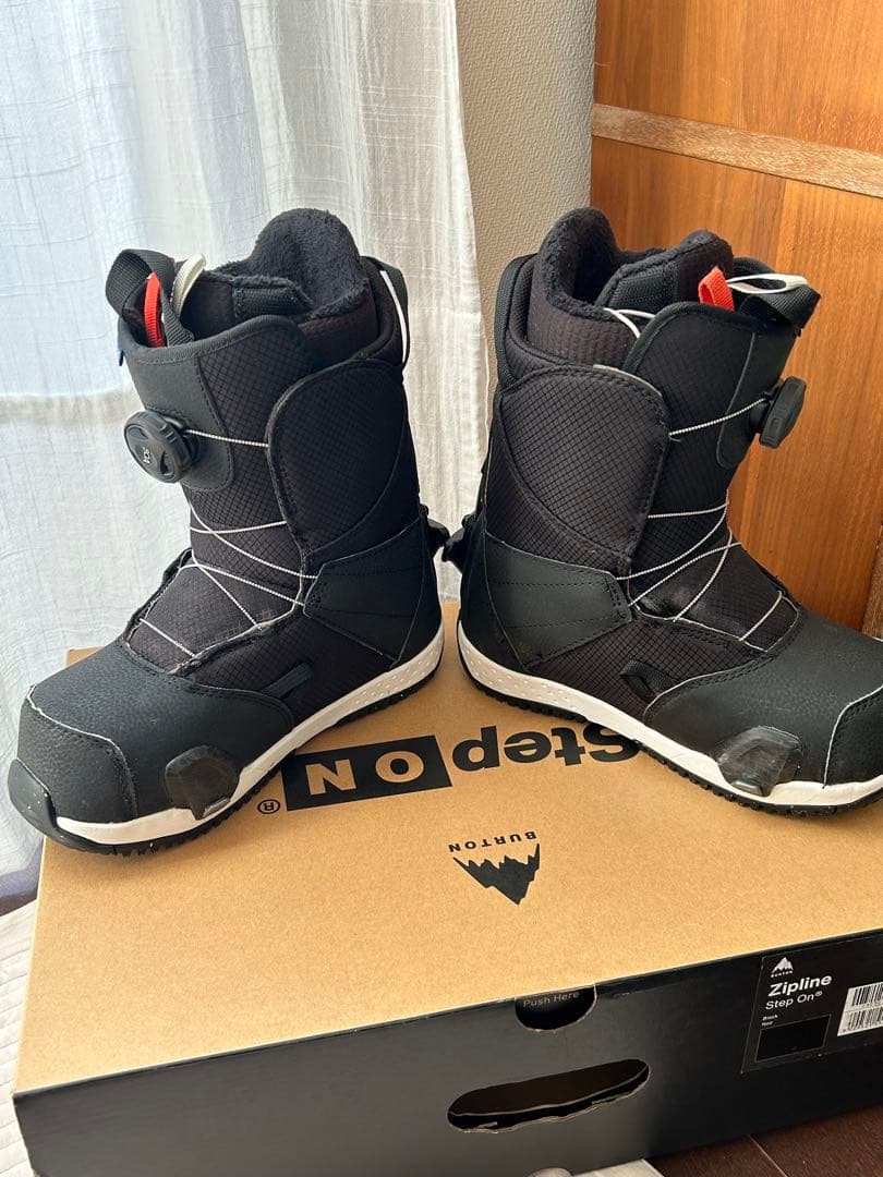 【美品】キッズ　バートン　ステップオン　23㎝　ブーツ　バイン　セット