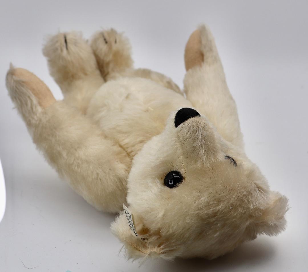 STEIFFF 1909 WHITE TEDDY BEAR レプリカ 約33cm
