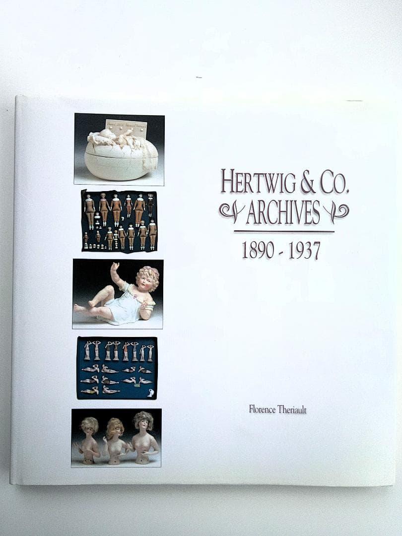 人形オークションの目録本　HERTWIG　アンティーク　ドール　コレクション