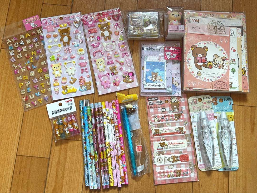 リラックマ コリラックマ　ぬいぐるみ　文房具　シール　 まとめ売り　セット