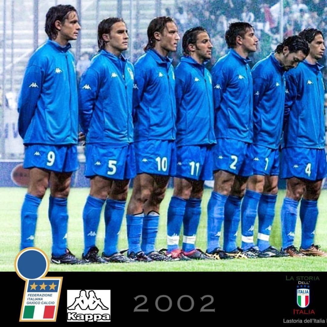 2002 KAPPA サッカー イタリア代表 トラックジャケット ジャージ　L