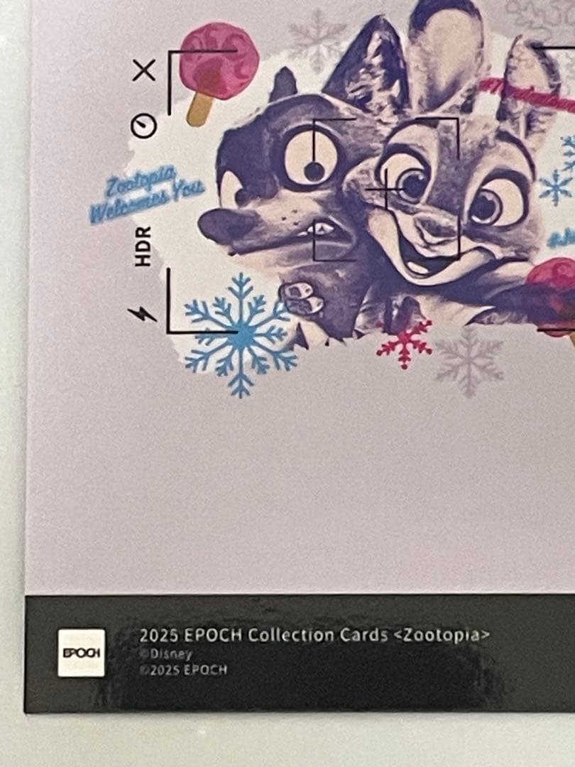 EPOCH ディズニーコレクションカード ズートピア