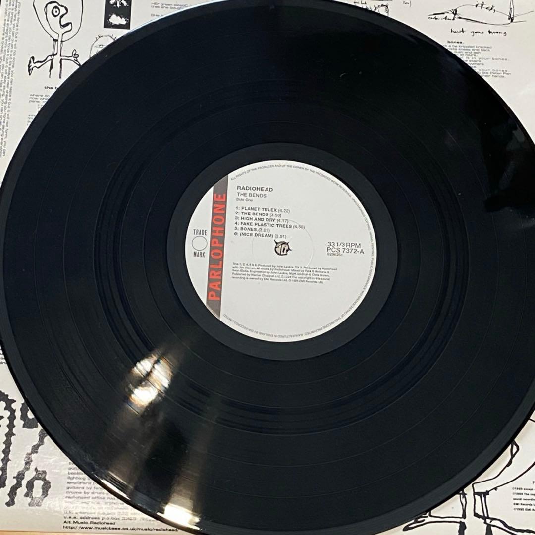 【未使用？】RADIOHEAD the bends レコード UK盤