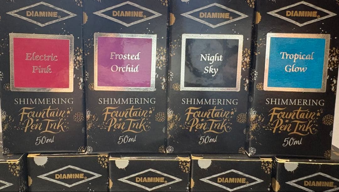 DIAMINE シマーインク 50ml 17色