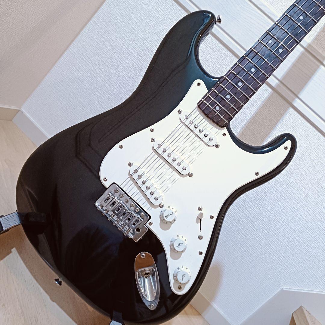 Squier エレキギター ストラトキャスター ブラック 【メンテ済】