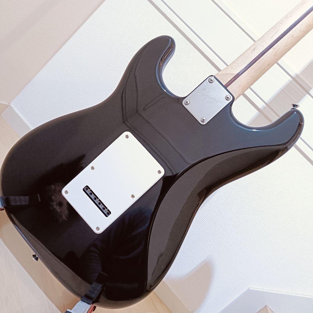 Squier エレキギター ストラトキャスター ブラック 【メンテ済】