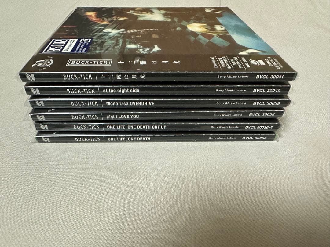 BUCK-TICK 紙ジャケット (Blu-spec CD2) 6枚セット