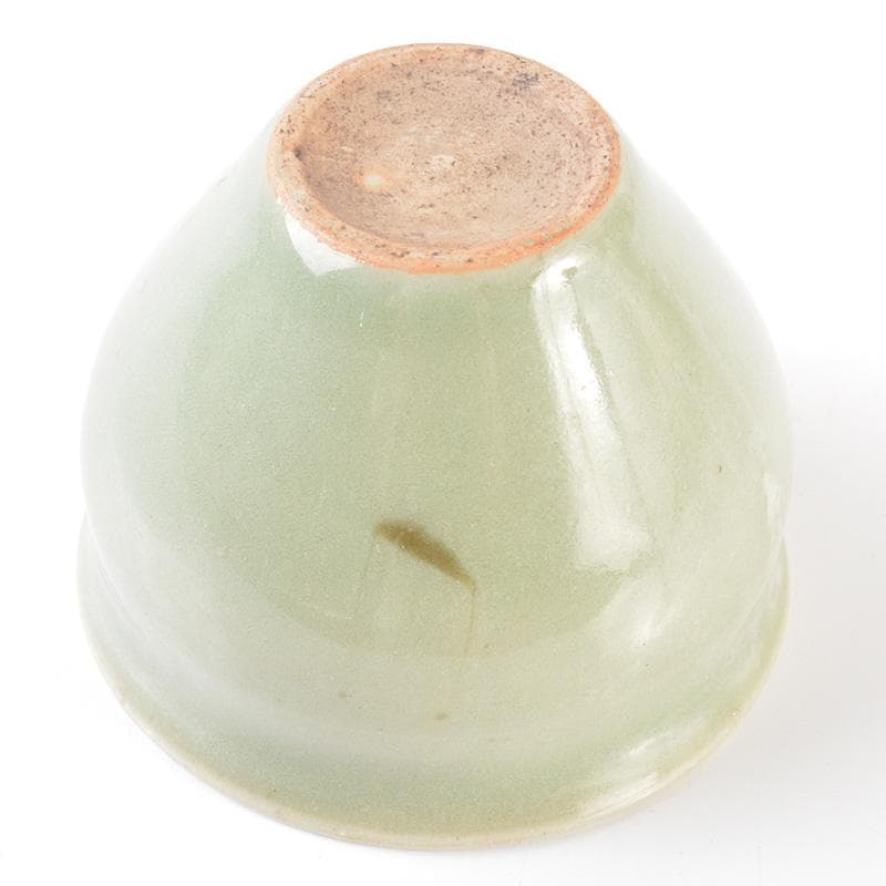 中国　龍泉窯　青磁　酒盃　V　R6505