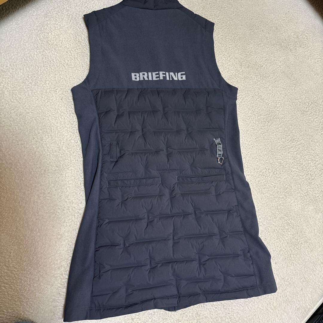 ブリーフィング　フェザーダウンベストワンピース　S 未使用タグなし
