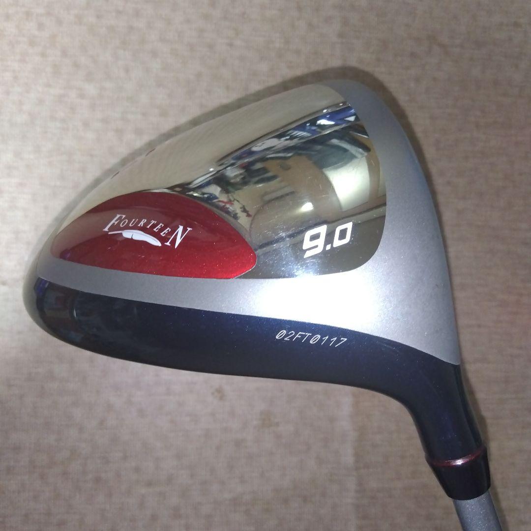 Fourteen CT518 ドライバー ９° ＦＴ１５ｄ Flex S ５３g