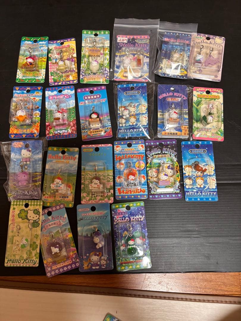 超激レア！未使用未開封❣️ご当地キティファスナーマスコットまとめ売り152点