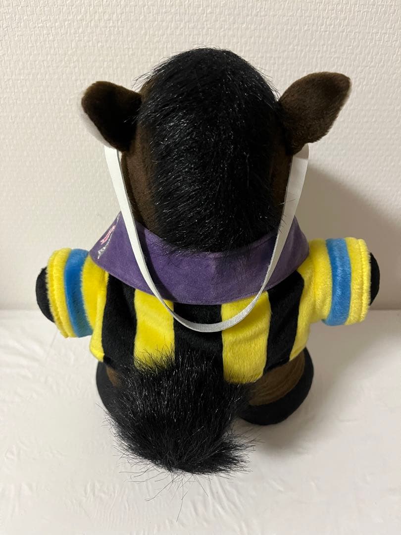 【稀少】ステイゴールド　ぬいぐるみ　競馬　AVANTI　立ち姿