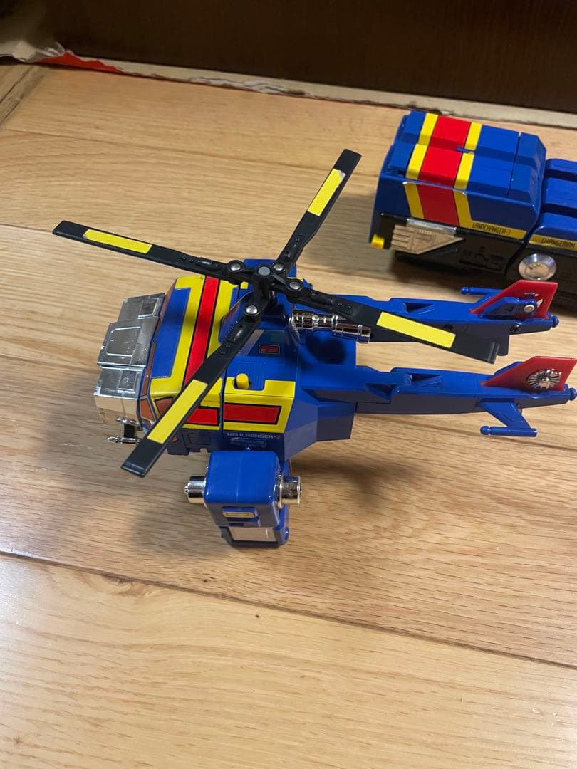 希少　DX超合金 電撃戦隊チェンジマン 当時物 チェンジロボ バンダイ 電撃合体