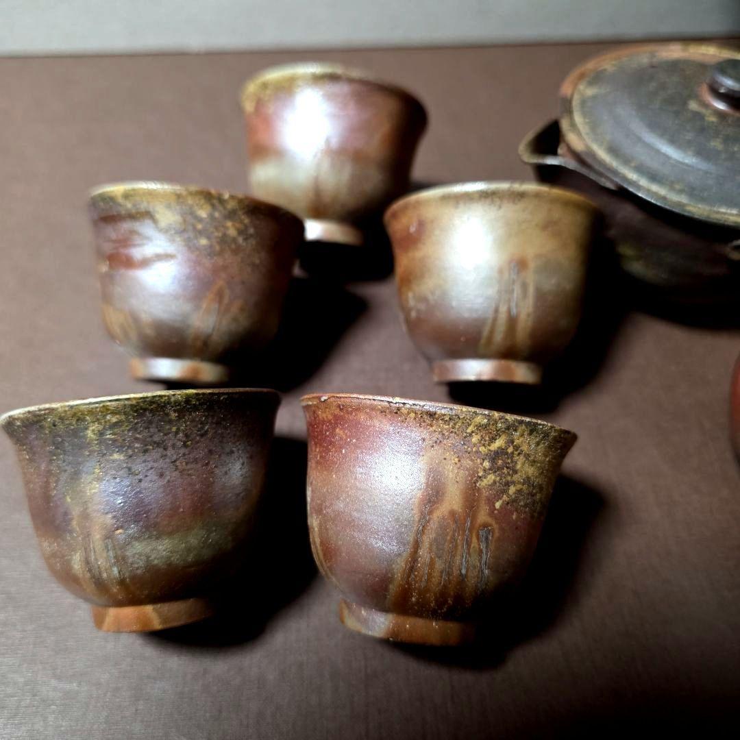 備前焼　煎茶器揃
