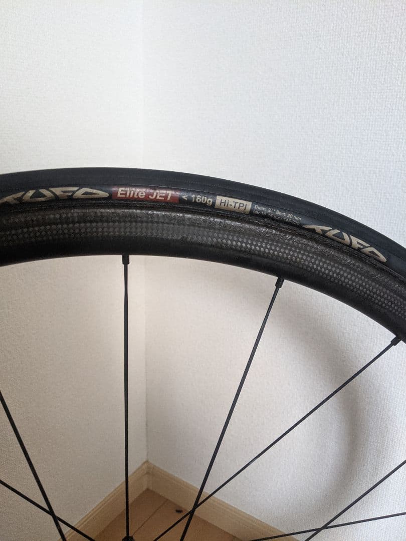 PRIME Black Edition 28 チューブラー リムホイールセット