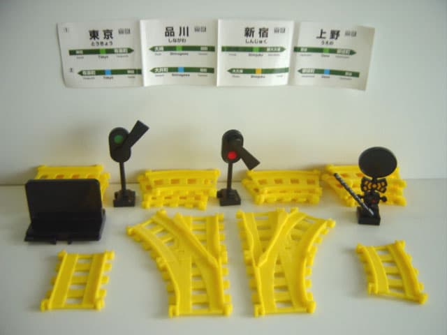 ♯Gig07CFキャラレールJR通勤車両編山手線総武線京浜東北線12種