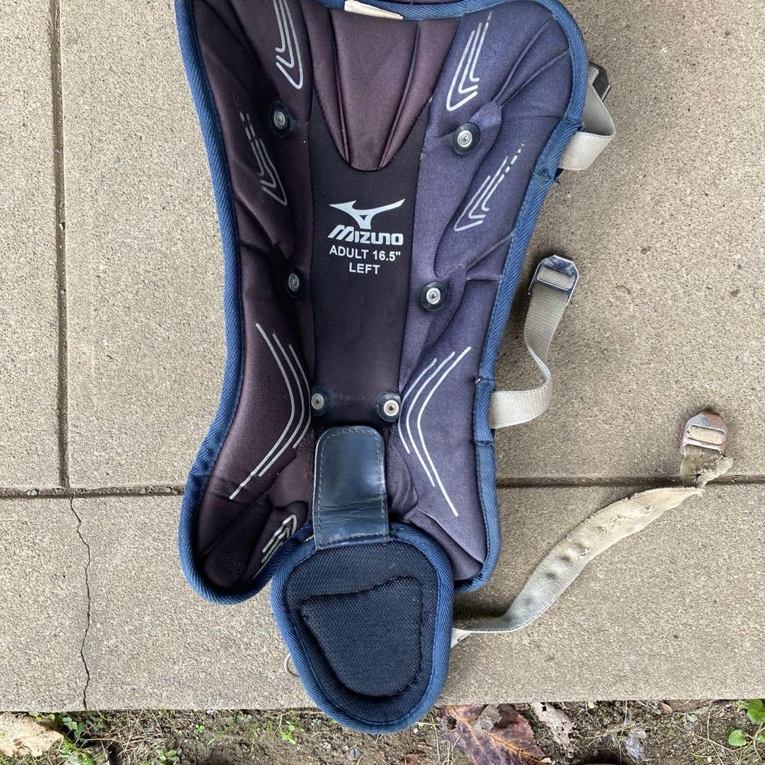 【最終値下げ！】ミズノプロ　硬式キャッチャー用プロテクター　レガース