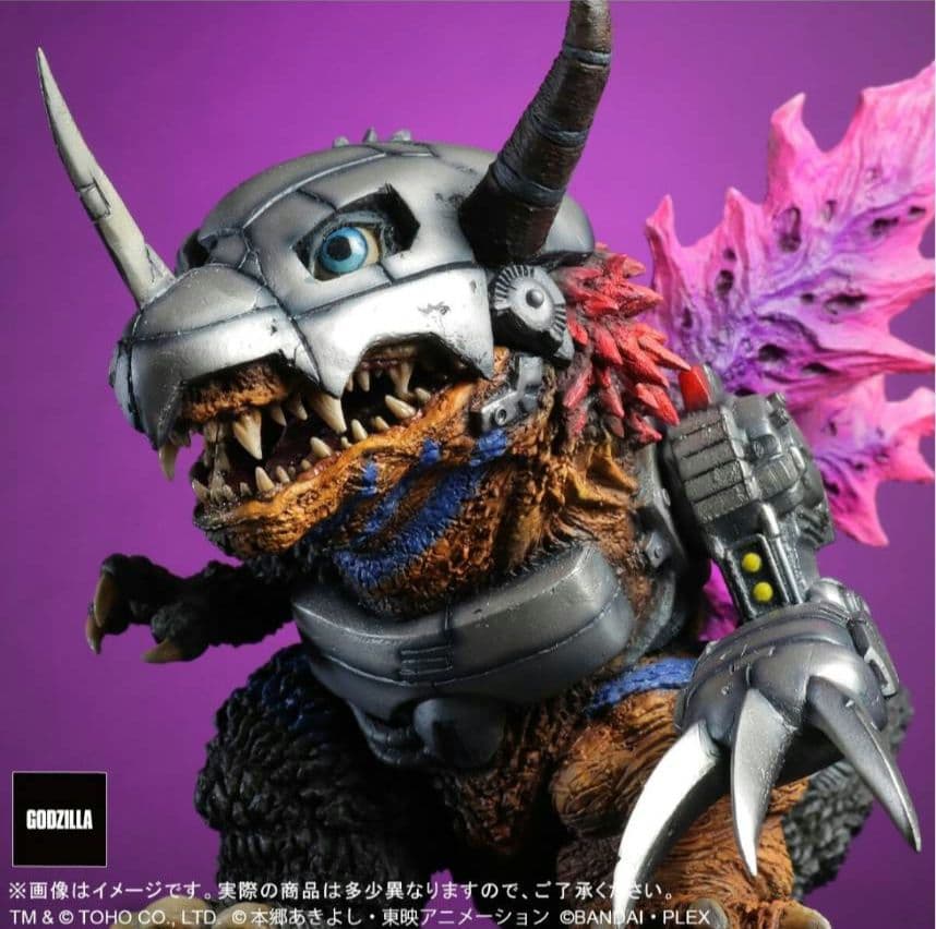 デフォリアル　ゴジラ　メタルグレイモン フィギュア