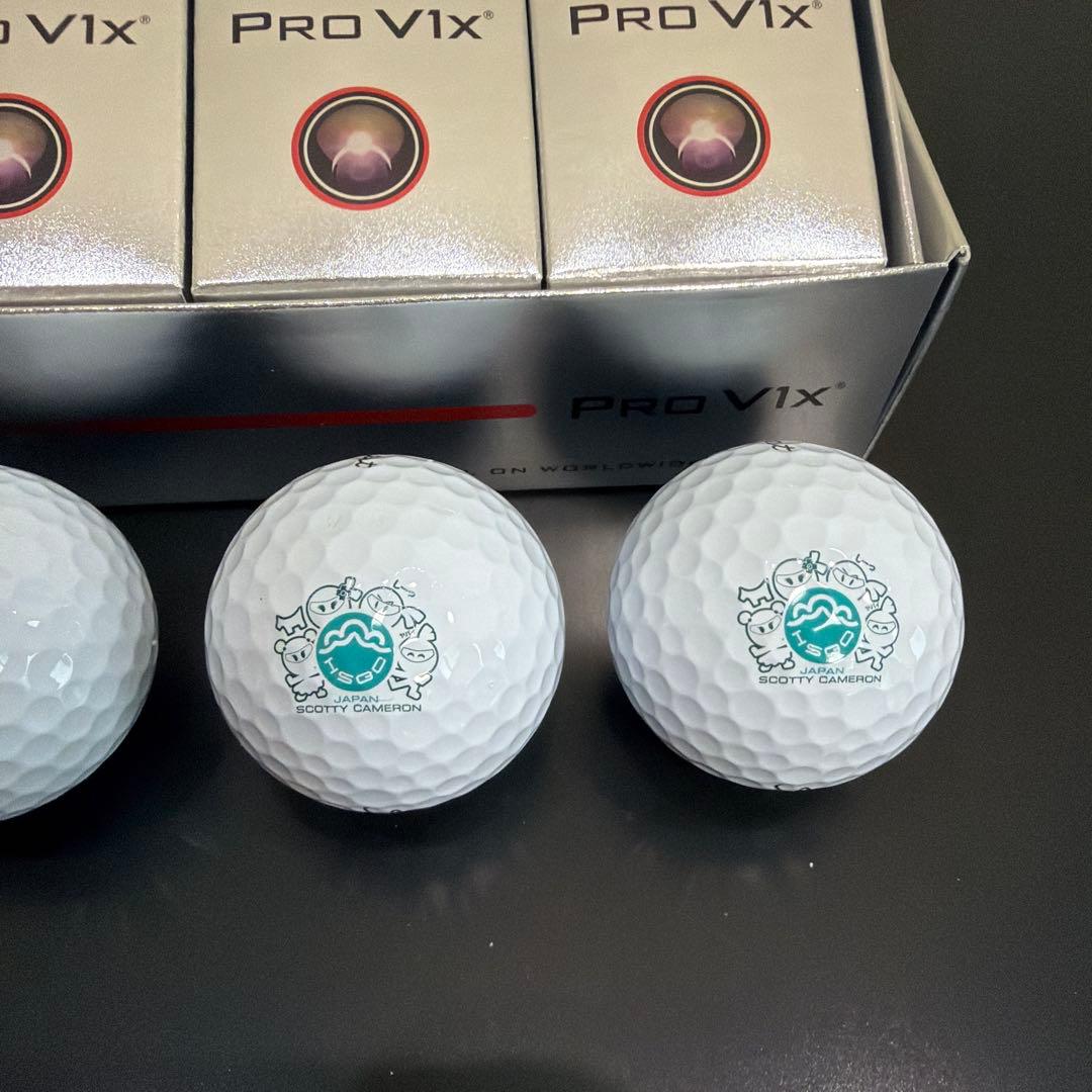 タイトリスト PRO V1X スコッティキャメロン×浜松シーサイドゴルフクラブ