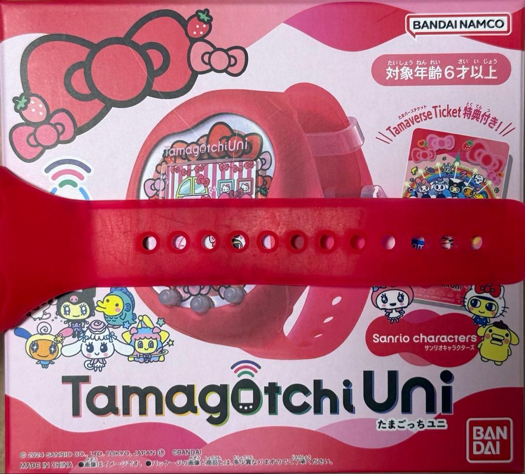 Tamagotchi Uni サンリオキャラクターズ たまバースチケット2枚付き