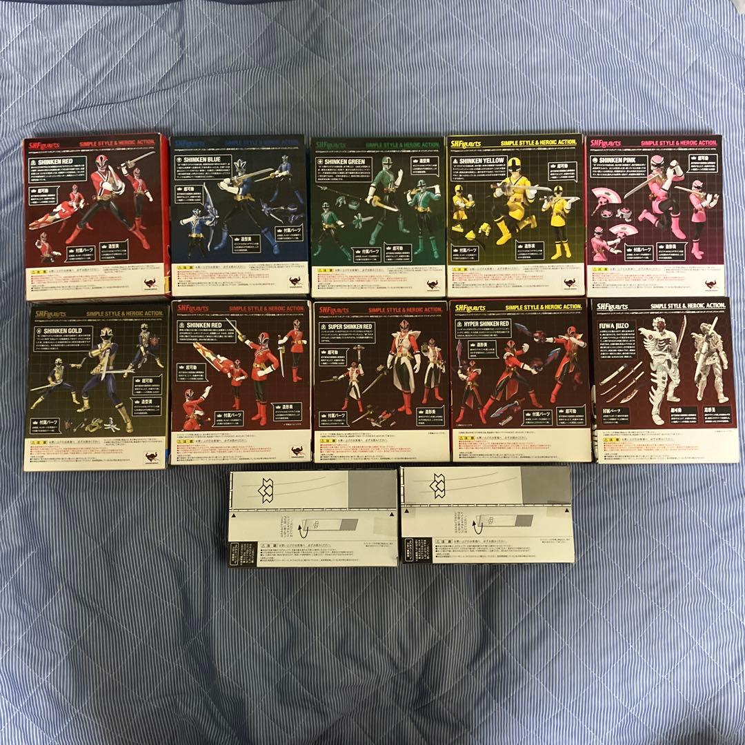 SHFiguarts フィギュアーツ　侍戦隊シンケンジャー　セット