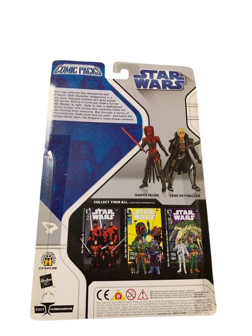 スターウォーズ フィギュア コミックパック　ダースタロン　ハズブロ