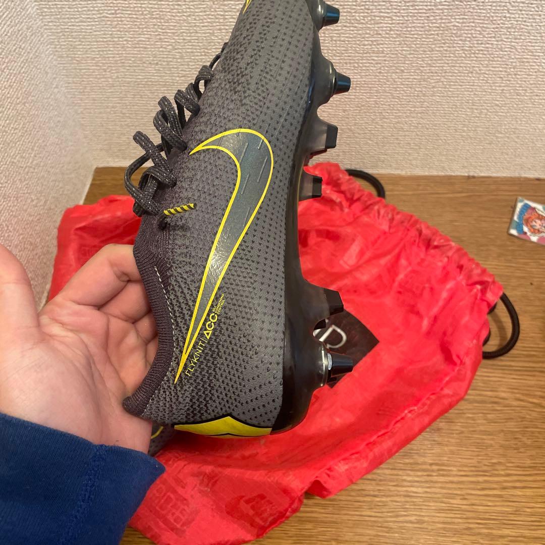 Nike Mercurial サッカーシューズ グレー/イエロー