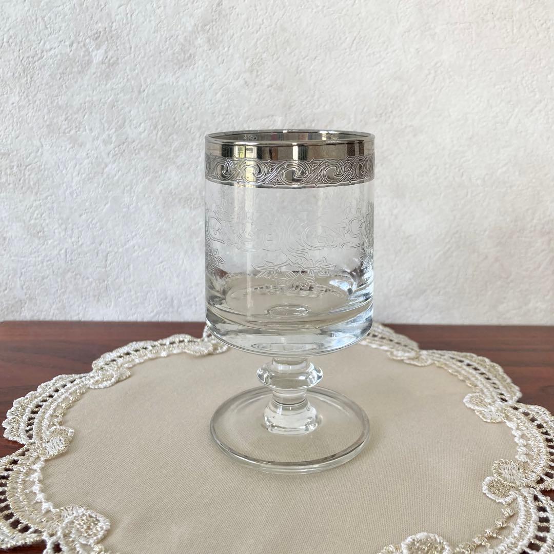 ヴェネツィアンガラス　ワイングラス　ショットグラス　ムラーノガラス　メディチ