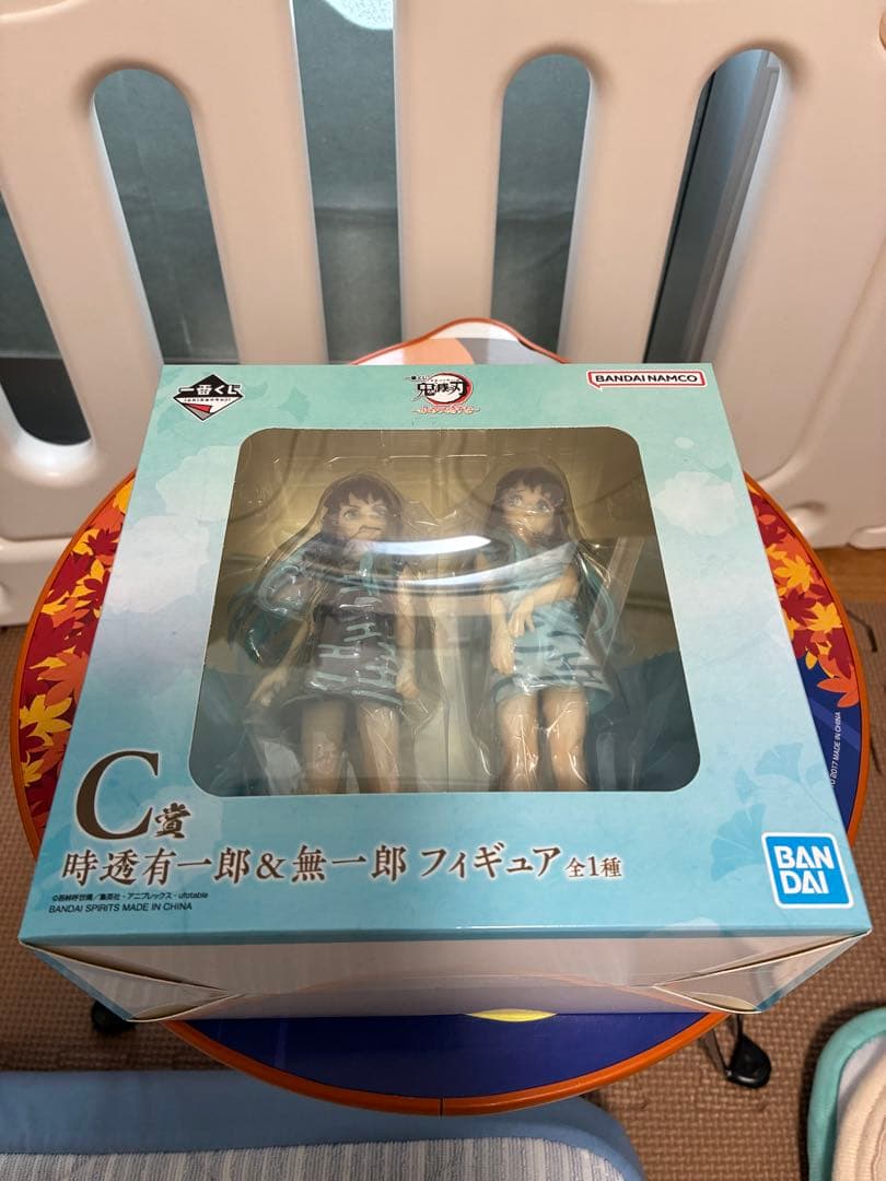 一番くじ　鬼滅の刃　C賞 フィギュア Ｄ賞 ペア茶碗セット