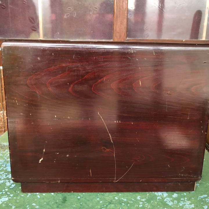 ■昭和レトロ■木製 裁縫箱 針箱 ② ◆ 当時物