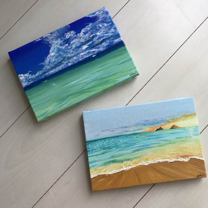 ninnin様確認用♡インテリア♡海の絵♡ハワイ♡ギフト♡絵
