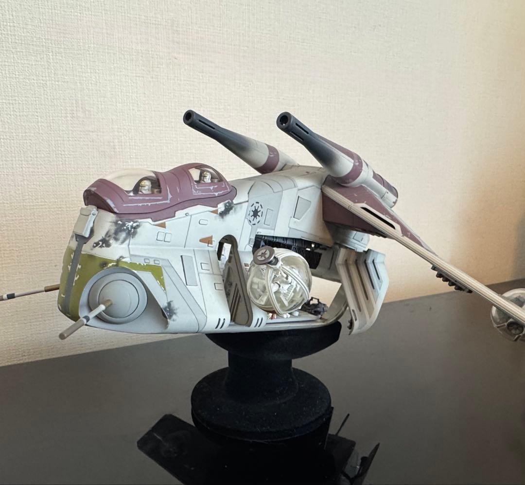 リパブリック・ガンシップ　スターウォーズ　CODE3ダイキャスト塗装済モデル