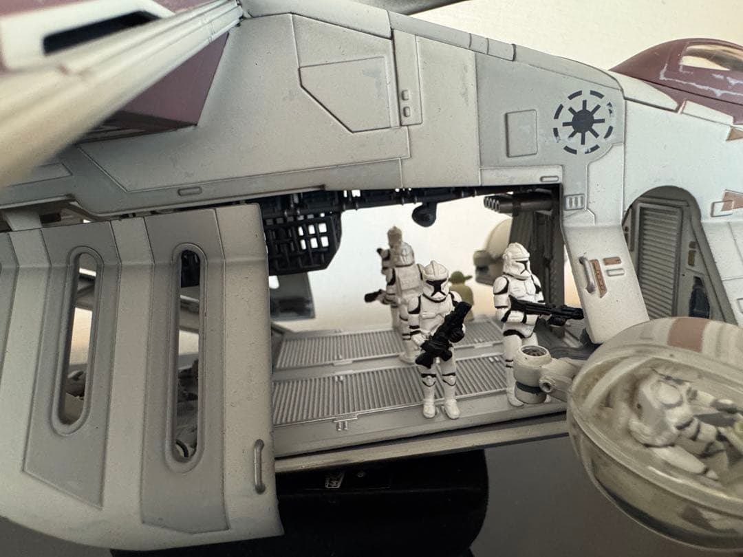 リパブリック・ガンシップ　スターウォーズ　CODE3ダイキャスト塗装済モデル