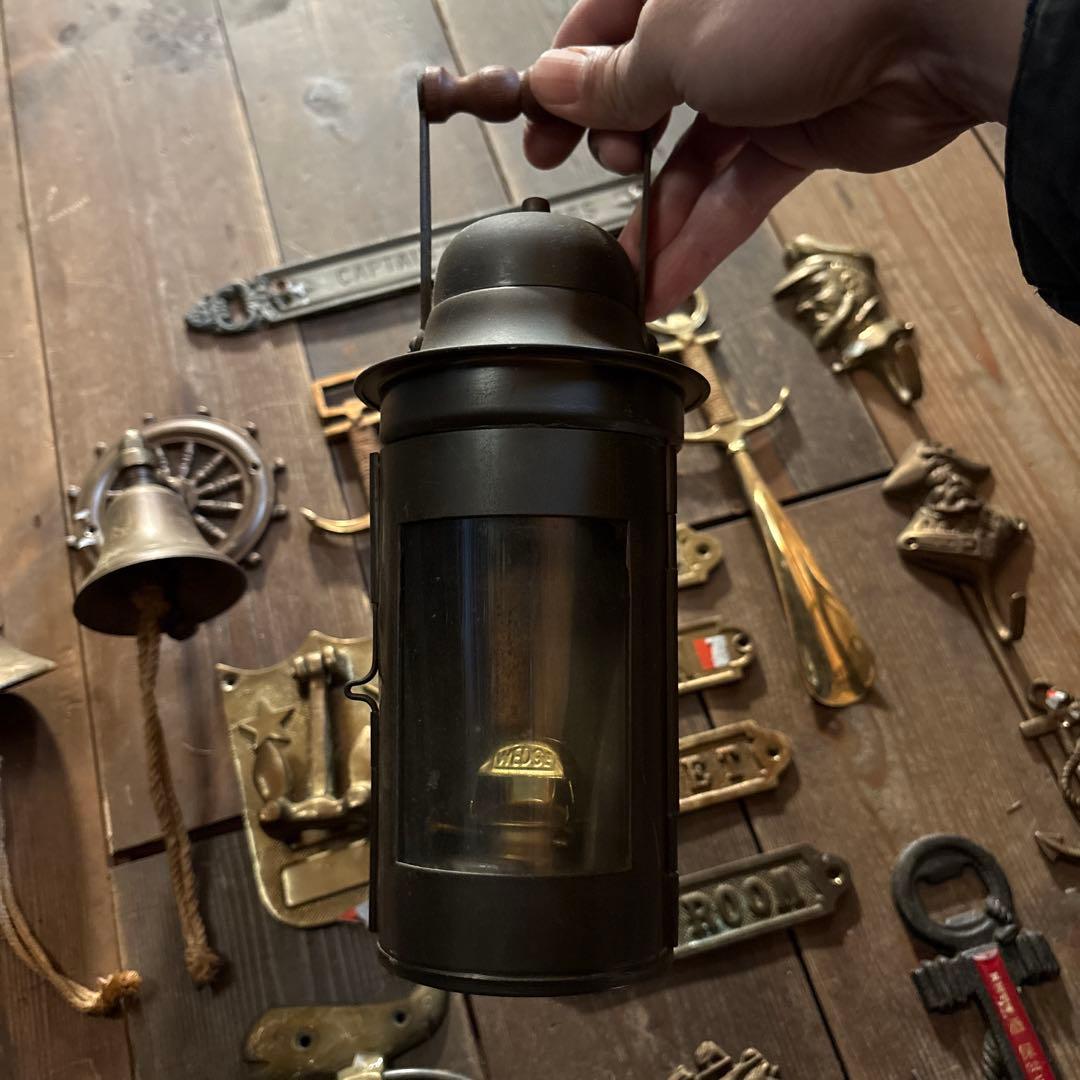 ビンテージ　マリン系　ブラス　雑貨